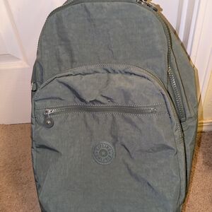 Kipling Olive Backpack